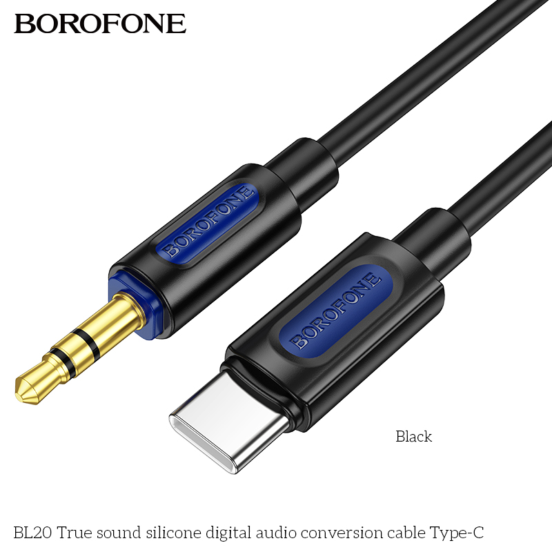 BOROFONE BL20 True sound USB-C to 3.5 mm audio cable NZ